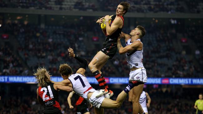 Daniher, when at full health, is one of the most exciting forwards in the game. Picture: AAP