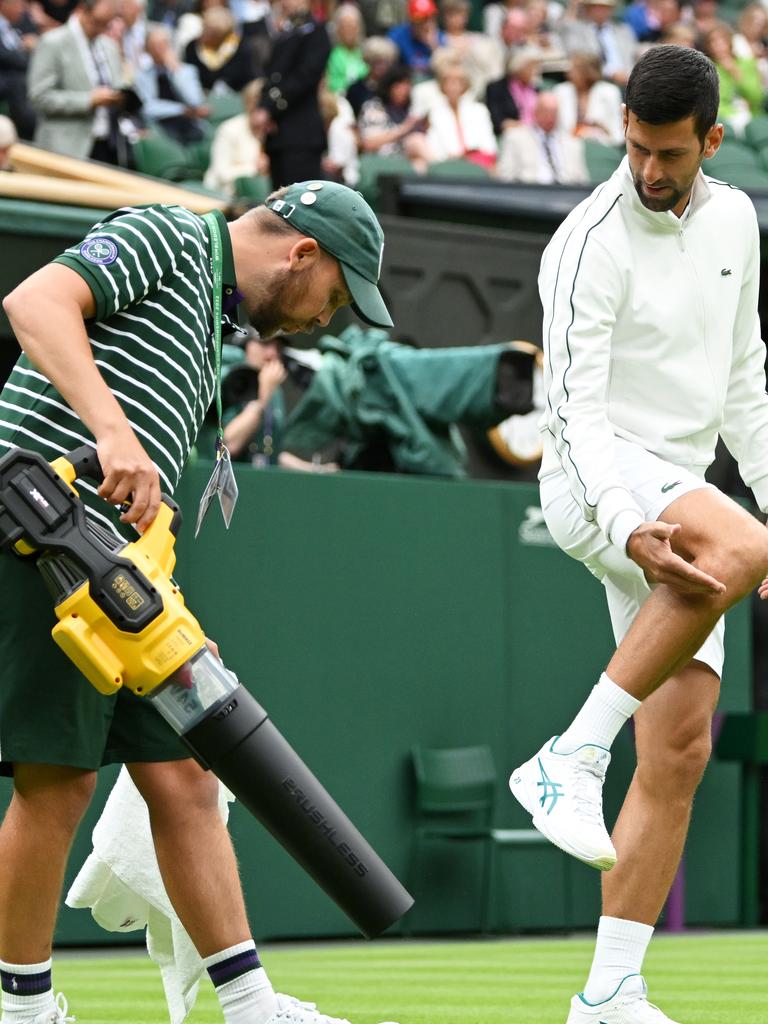 Wimbledon 2023: Results, scores, Novak Djokovic, leaf blowers used on  court, Aussies in action, Iga Swiatek, latest, updates