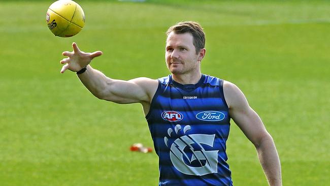 Patrick Dangerfield could rise to the top in KFC SuperCoach grand final week. Picture: Alison Wynd