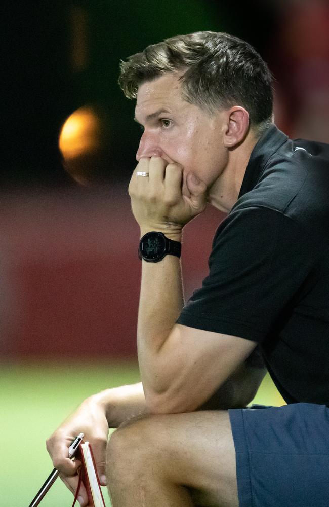 Magpies Crusaders United coach Tom Ballantyne will coach the Magpies Crusaders in the QPL in 2022. Picture: Alison Langevad