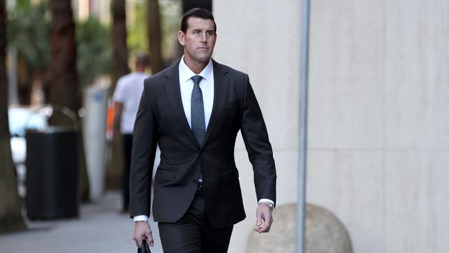 Decorated soldier Ben Roberts-Smith is suing Nine over reports alleging war crimes. The defamation trial has essentially become a proxy war crimes trial. Picture: NCA NewsWire / Damian Shaw