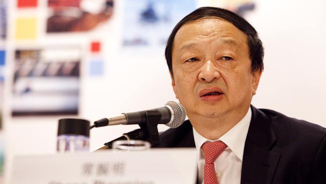 Citic chairman Chang Zhenming in Hong Kong. Picture: Isaac Lawrence