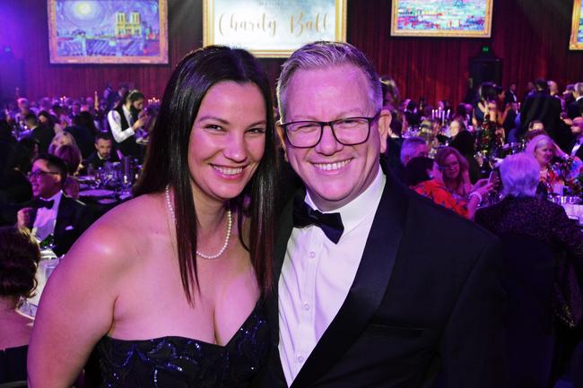 Jasmine and Hayden Reed at Gold Coast Mayoress Charity Foundation Ball at The Star Gold Coast. Picture: Regina King