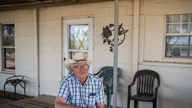 Mr Weatherby at his home. Picture: Cengiz Yar