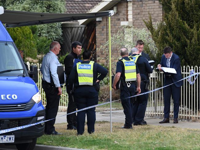 A woman’s body was discovered at a Melton South property. Picture: Josie Hayden