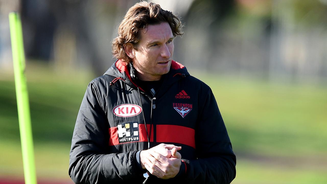 James Hird could be on the verge of a return to AFL club land. Picture: Nicole Garmston