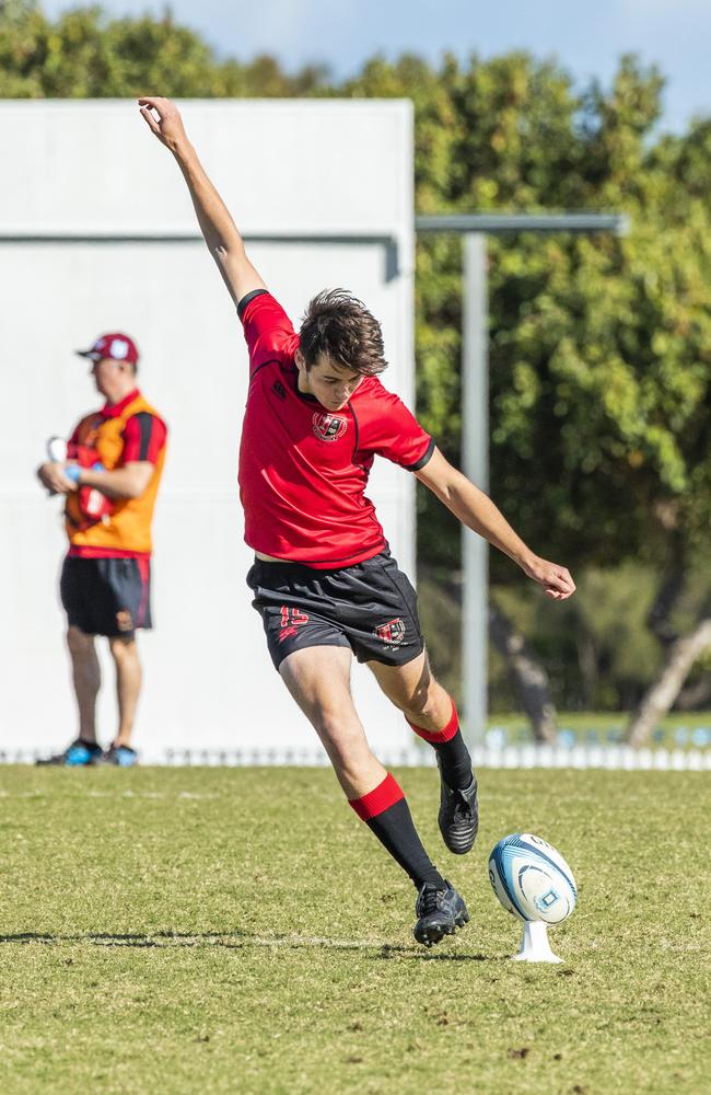 Nick Dunstan in the GPS 1st XV Rugby game between Brisbane Grammar and Gregory Terrace at Northgate, Saturday, July 30, 2022 - Picture: Richard Walker