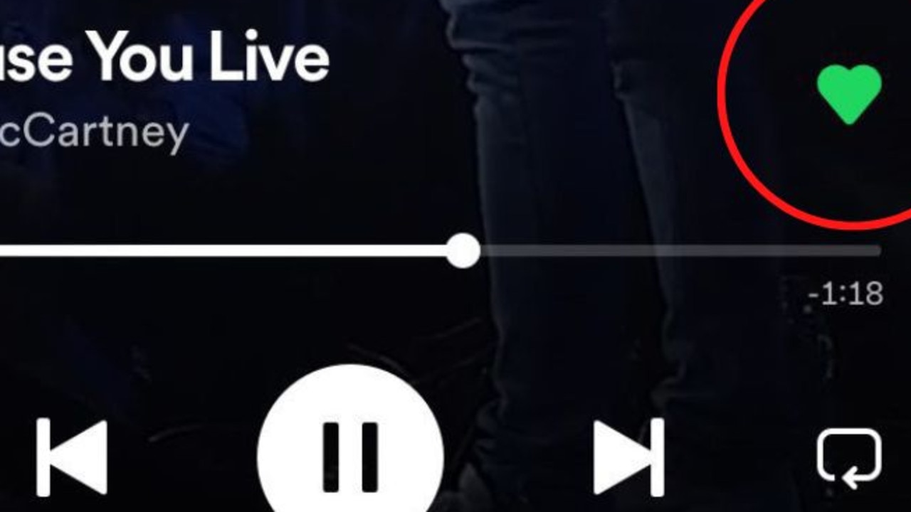 Spotify changing heart icon for new and improved plus button