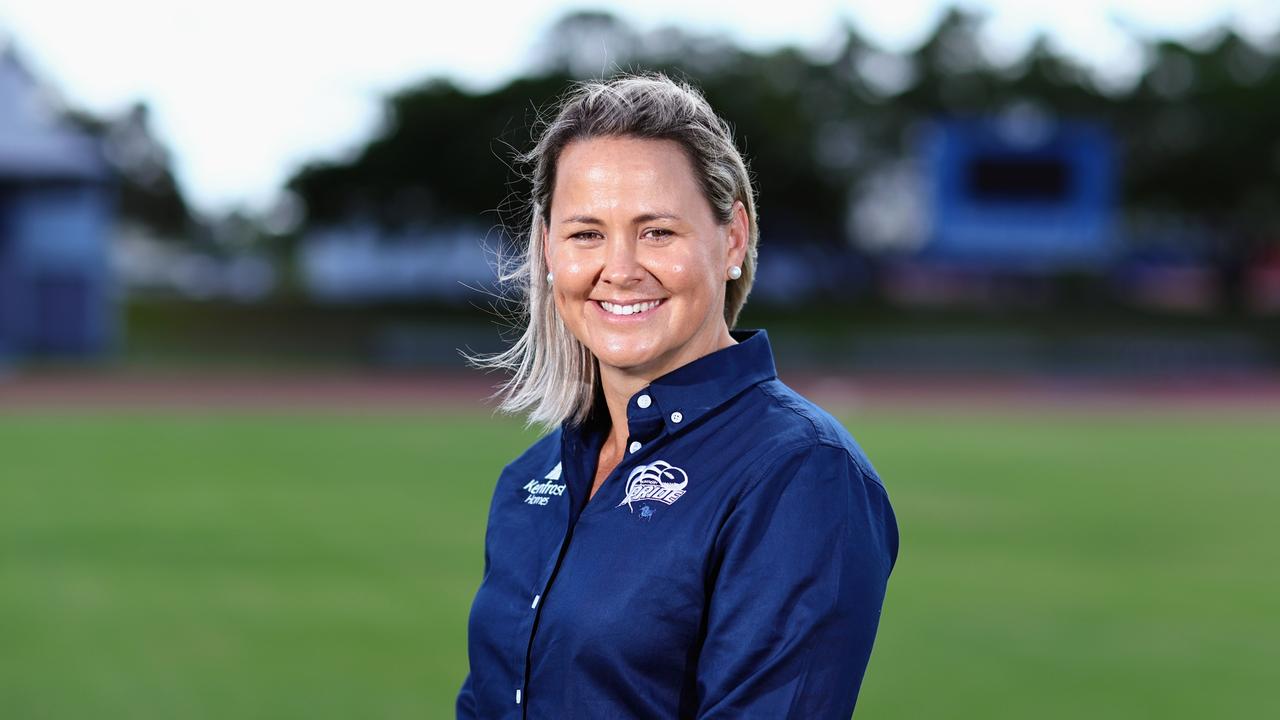 Northern Pride board member and women in sport advocate Kym McPhee-Smith. Picture: Brendan Radke