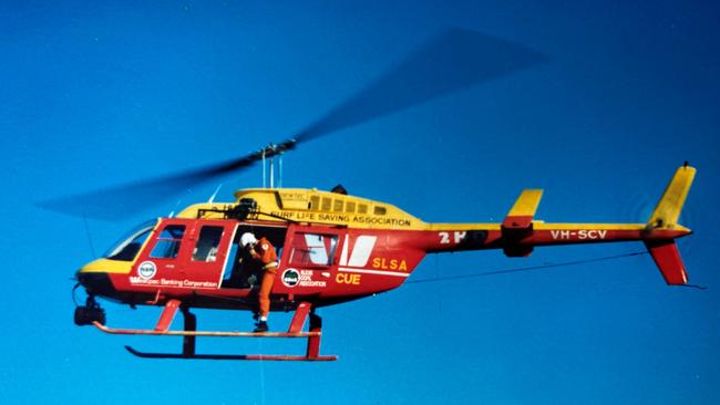 Westpac Life Saver Rescue Helicopter Air crewman Mick Kerry.