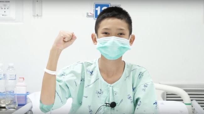 Rescued Thai Soccer Players Speak From Their Hospital Beds