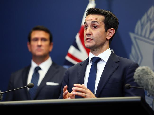 Brisbane, 06 January 2025. Queensland Premier David Crisafulli during a press conference in Brisbane. Picture: Supplied