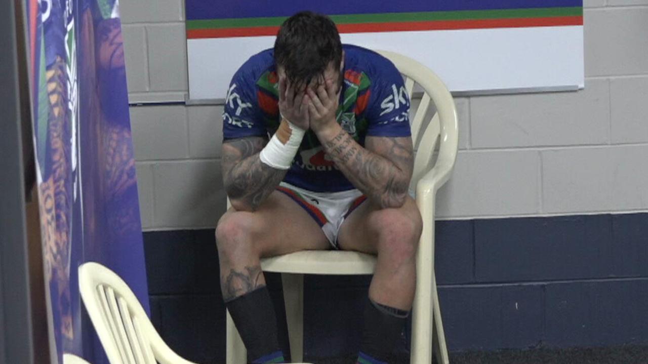 The Warriors were crying in the sheds after the game.