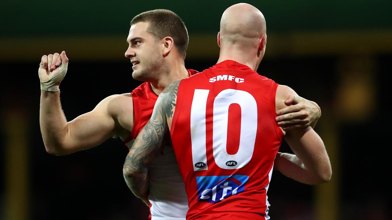 Tom Papley continues to improve for the Swans. Picture: Getty Images