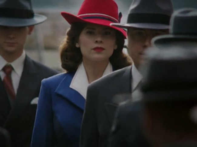 The Peggy Carter character has appeared in two Captain America movies, Agent Carter, Agents of S.H.I.E.L.D. and will also be in the upcoming Ant-Man flick.