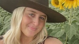 Karissa Benson (pictured) has thanked the Gympie community for its support for her aunt and uncle, Carla and Brett Benson, after they were injured in an alleged hit and run while walking their dogs at Gympie.