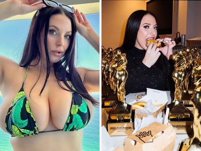 Story behind porn star’s ‘boss’ awards pic