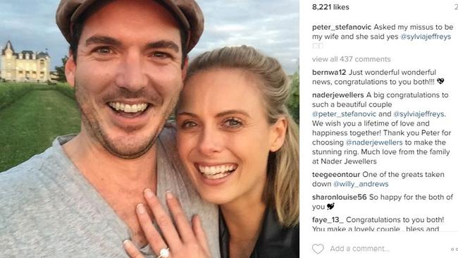 He proposed on a Europe trip. Picture: Instagram