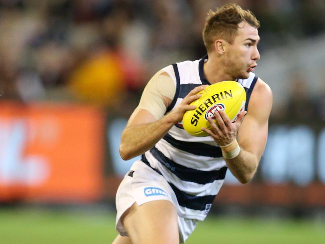 The Swans targeted Geelong half-back Jackson Thurlow for a reason.