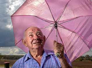 WELL VERSED: Retiree Frank Clissold claims to have experienced a miracle, two years after being struck by lightning. Picture: Dominic Elsome