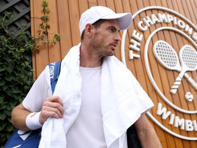 Andy Murray is among the star trio in doubt for Wimbledon. Picture: Clive Brunskill/Getty Images