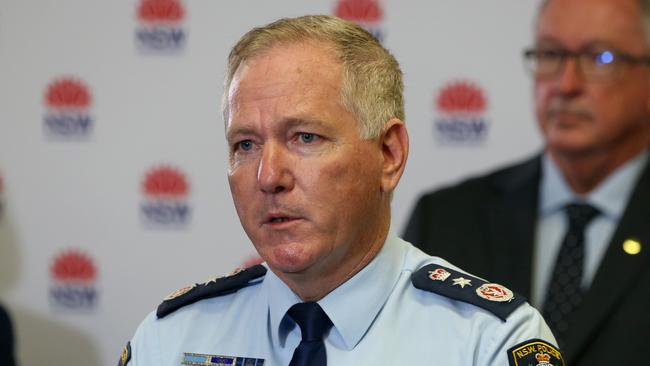 NSW Police Commissioner Mick Fuller is set to join the ARL Commission. Picture: NCA NewsWire/Damian Shaw