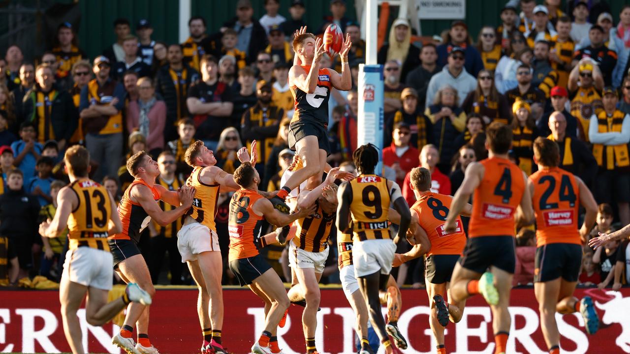 Himmelberg is launching up the trade table. (Photo by Michael Willson/AFL Photos via Getty Images)