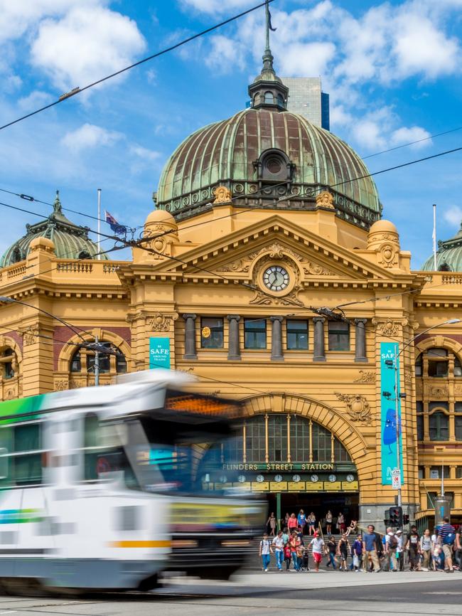 Flinders St Station. Picture: iStock