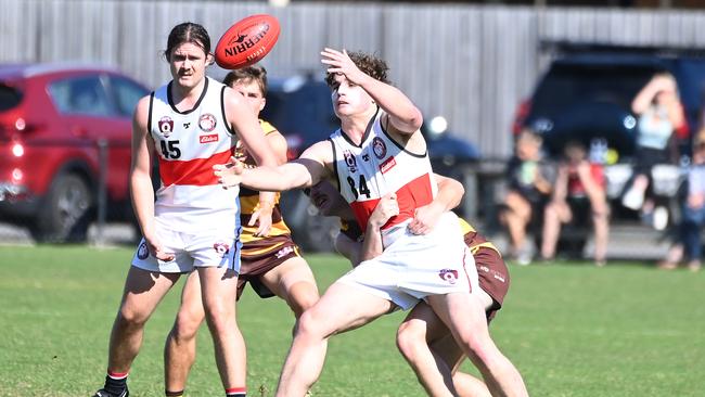 Redland-Victoria Point player Ryan King Redland-Victoria Point v Aspley in QAFL colts Saturday August 12, 2023. Picture, John Gass