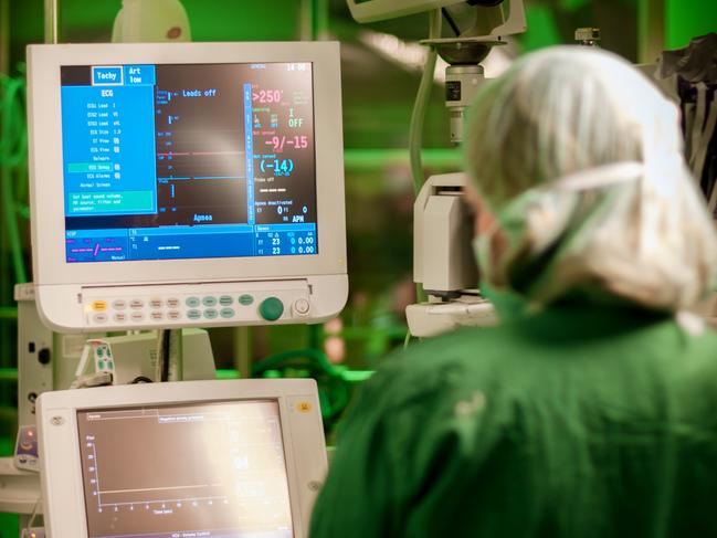 ORGANS  ..  generic photo of a heart rate monitor. Picture: iStock