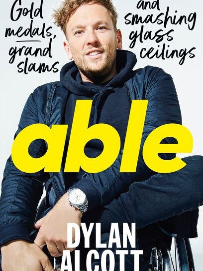 Dylan Alcott’s new book <i>Able</i> (ABC Books), RRP $40.