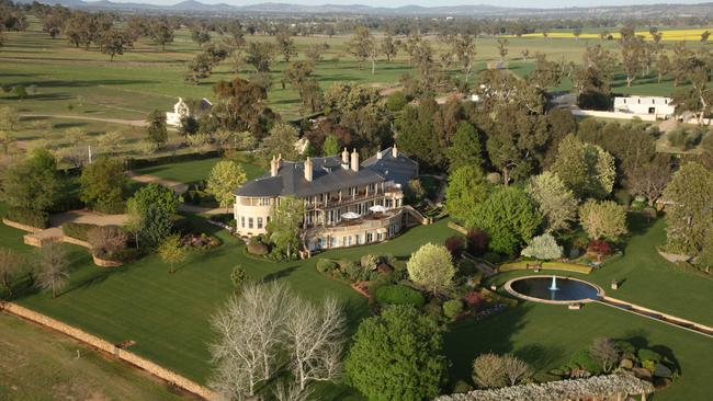 Historic home: South Tahara at Wagga Wagga, NSW, owned by Paspaley Pastoral.