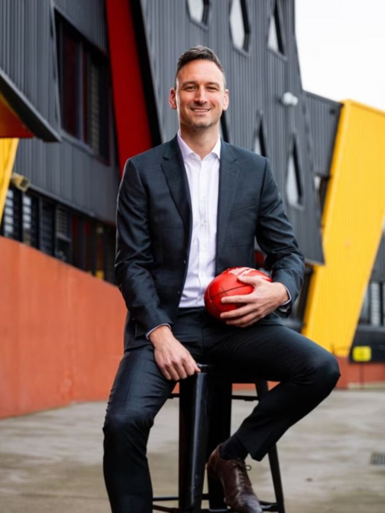 Dunne will fill the big shoes of Brendon Gale. Picture: Richmond Football Club