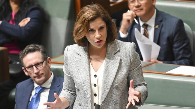 Aged Care Minister Anika Wells says the measures have been postponed following consultations with home care providers. Picture: Martin Ollman/NewsWire