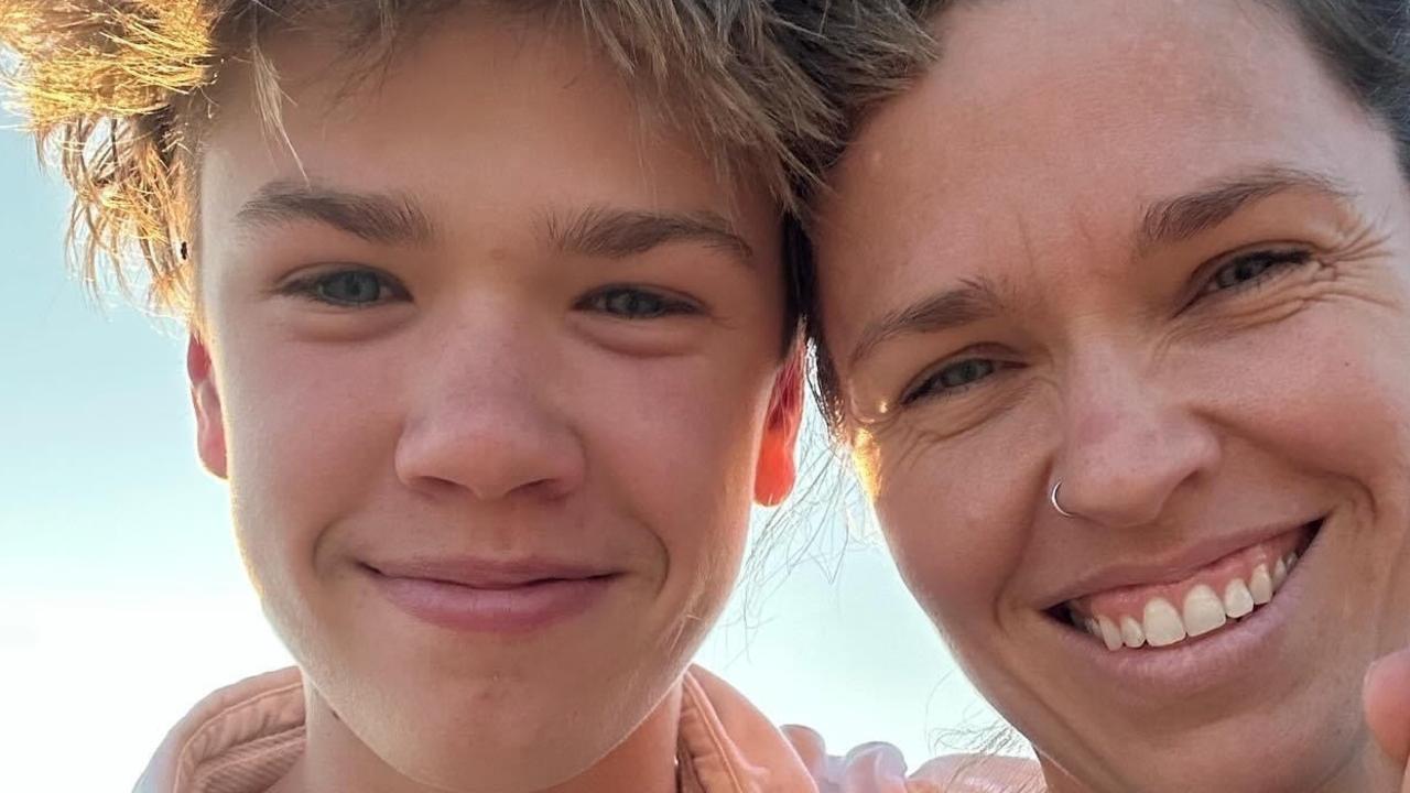 Benjy Weenink, who was killed in a car crash at Second Valley on Sunday, December 10, with his mother Anna. Picture: Facebook