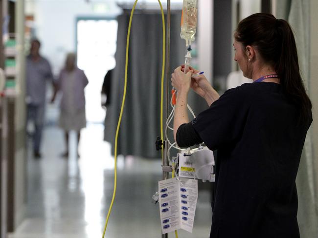 Emergency department at Campbelltown Hospital. Campbelltown Hospital is to get a revamp under budget funding. Generic health services, hospital, nurse, doctor