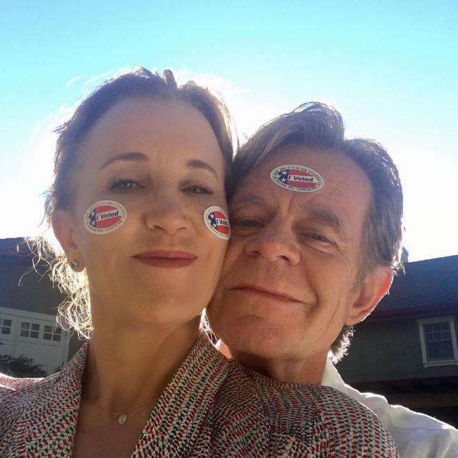 2016 US Election via social media ... Felicity Huffman and William H. Macy, 