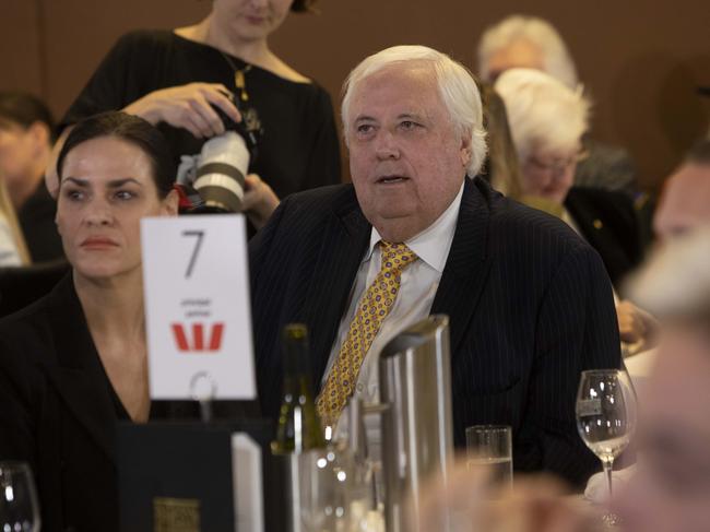 Clive Palmer was in the audience. Picture: NCA NewsWire/ Andrew Taylor