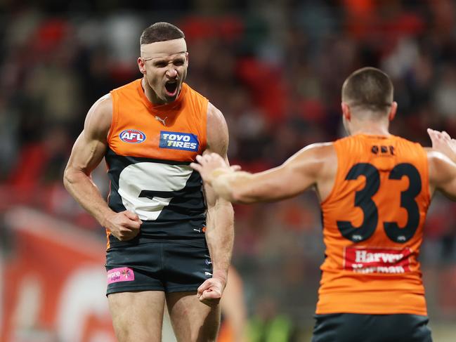 Jesse Hogan’s incredible dominance was the bright light of the Giants’ season. Picture: Getty Images