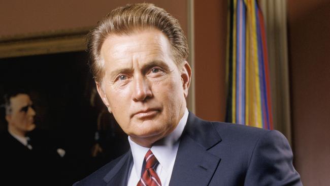 In the line of fire ... Martin Sheen was a target in The West Wing.