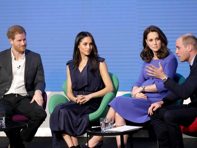 The two couples are now operating under different communication teams. Picture: Getty