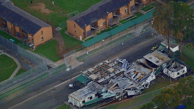 Villawood Detention Centre damage