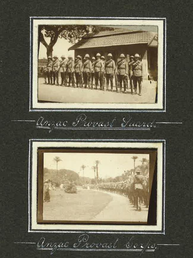 The Anzac Guard during WWI. Pictures: John Fraser