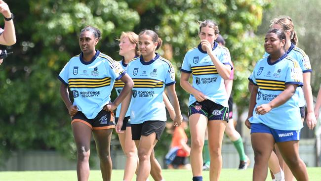 Harvey Norman U17 girls match between Brisbane Tigers and NorthsSaturday February 1, 2025. Picture, John Gass