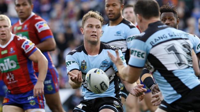 Matt Moylan had six try assists against Newcastle.