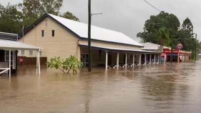 Flooding at Woolooga. Photo: Facebook