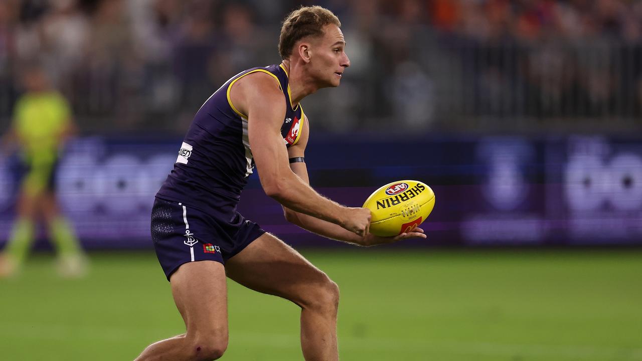 Will Brodie was the best player on the ground against the Giants. Picture: Paul Kane/Getty Images