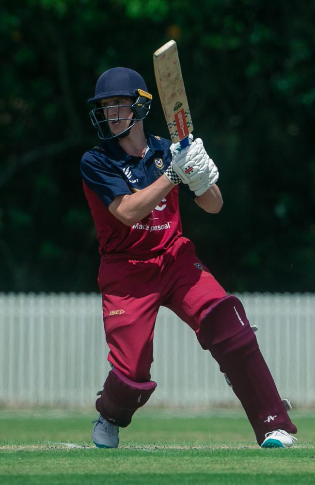 Angus Storen during the Taverners Grand Final last season. Gold Coast V University of Queensland at Bill Pippen Oval.