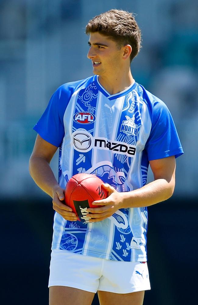 Harry Sheezel has been locked into Patch’s side all pre-season. Picture: James Worsfold/Getty Images.