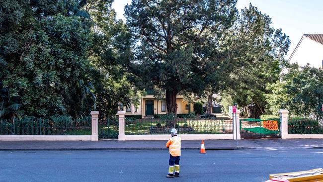 The CFMEU recently imposed a green ban on demolishing heritage-listed Willow Grove. Picture: Monique Harmer